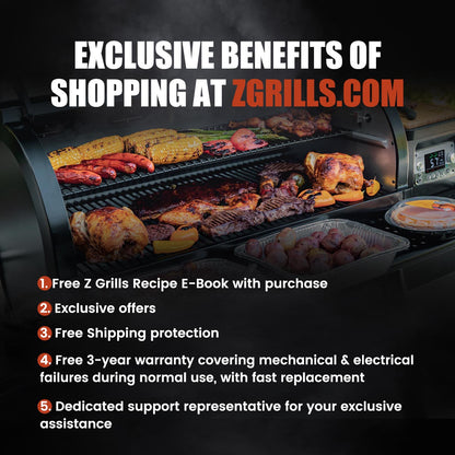 Z Grills Multitasker 7052B Wi-Fi (2026 Upgrade) Pellet Grill