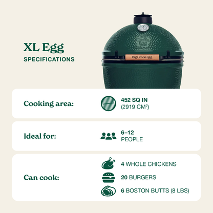 Big Green Egg XL Ceramic Kamado Grill