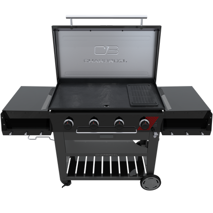Char-Broil Performance Series 4-Burner Gas Griddle, Cart, Black