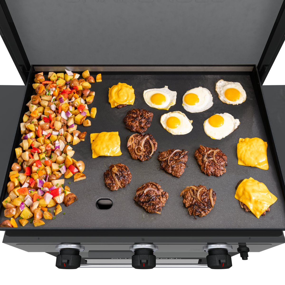 Char-Broil Performance Series 3-Burner Gas Griddle, Cart, Black