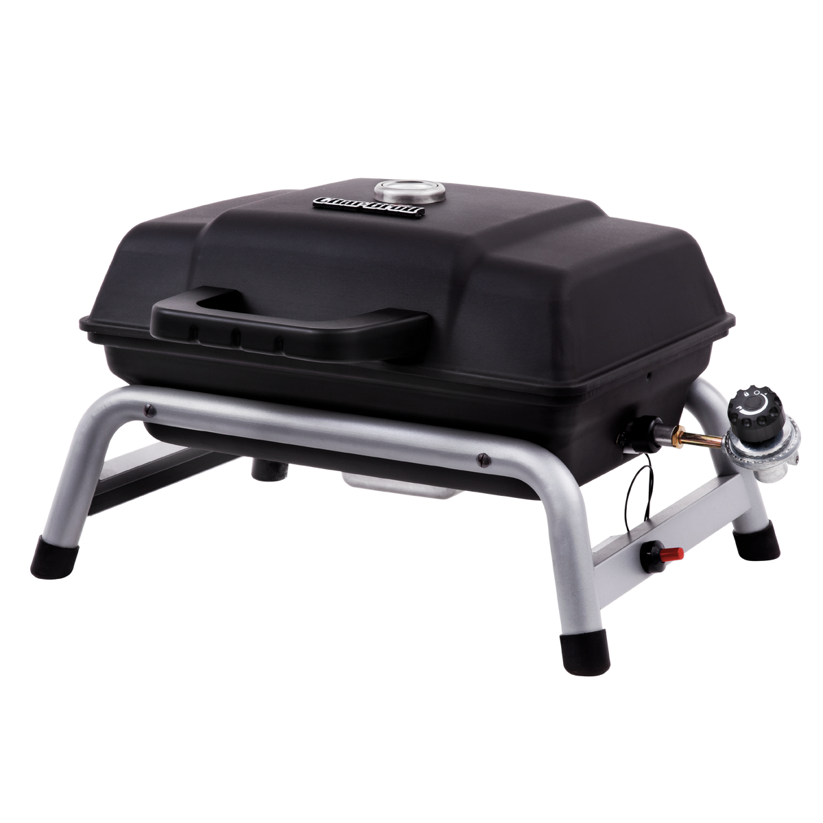 Char-Broil 1-Burner Portable Propane Gas Grill in Black
