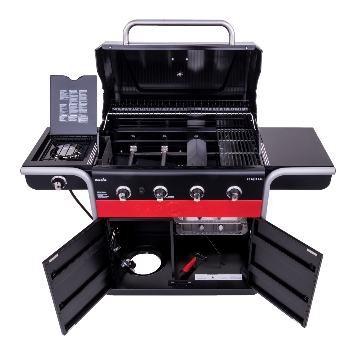 Char-Broil Gas2Coal 4-Burner Hybrid Grill