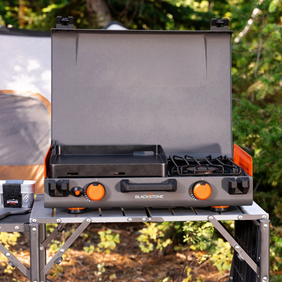 Blackstone 12" x 14" Griddle with Side Burner