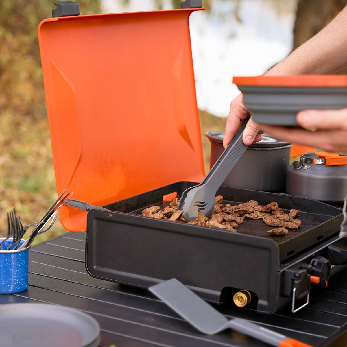 Blackstone 14" Griddle with Side Burner