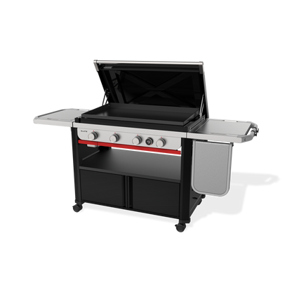 Weber Slate® 36" Rust-Resistant Griddle with Flip-Up Side Table (Liquid Propane)