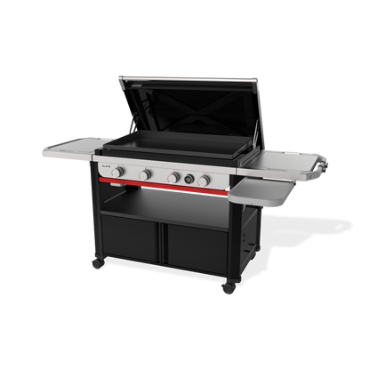 Weber Slate® 36" Rust-Resistant Griddle with Flip-Up Side Table (Liquid Propane)