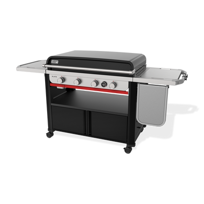 Weber Slate® 36" Rust-Resistant Griddle with Flip-Up Side Table (Liquid Propane)
