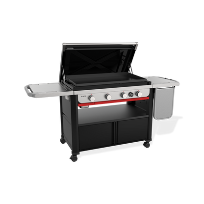 Weber Slate® 36" Rust-Resistant Griddle with Flip-Up Side Table (Liquid Propane)