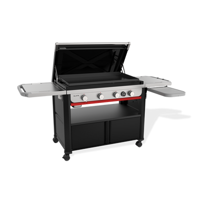 Weber Slate® 36" Rust-Resistant Griddle with Flip-Up Side Table (Liquid Propane)