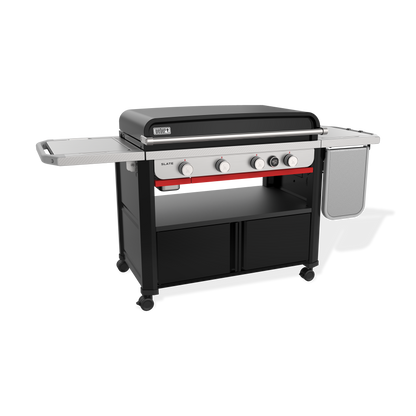 Weber Slate® 36" Rust-Resistant Griddle with Flip-Up Side Table (Liquid Propane)