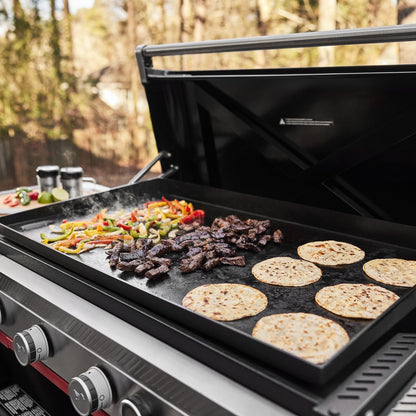 Weber Slate® 36" Rust-Resistant Griddle with Flip-Up Side Table (Liquid Propane)