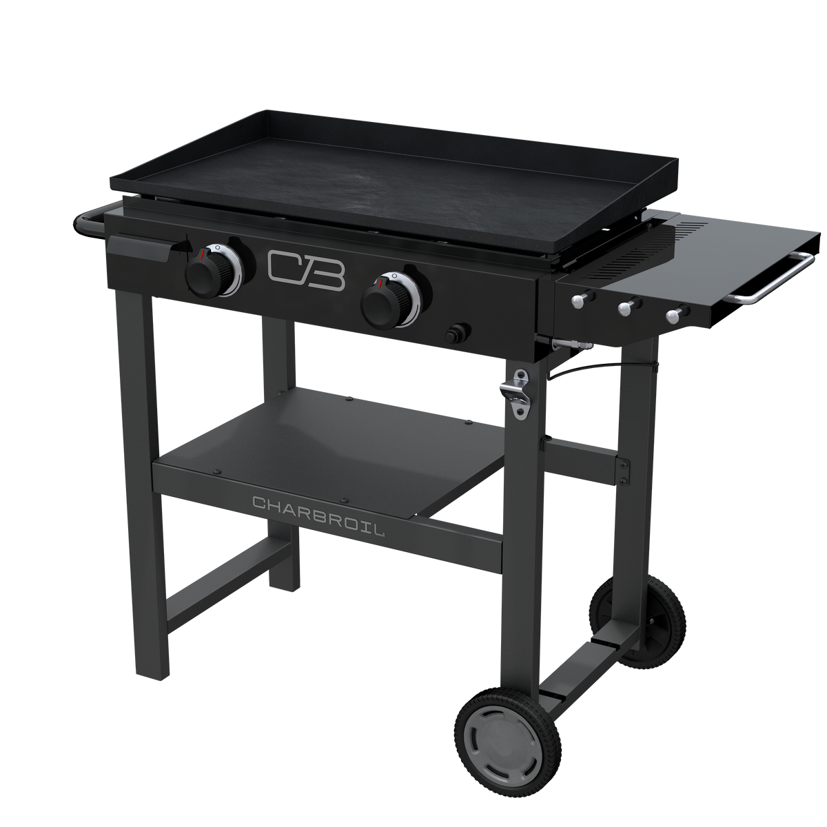 Char-Broil Performance Series 2-Burner Gas Griddle, Cart, Black
