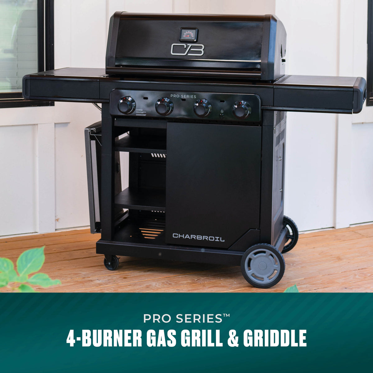 Char-Broil Pro Series 4 Burner Gas Grill & Griddle
