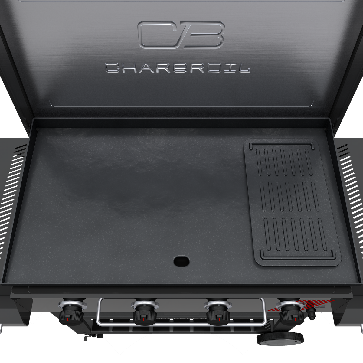 Char-Broil Performance Series 4-Burner Gas Griddle, Cart, Black