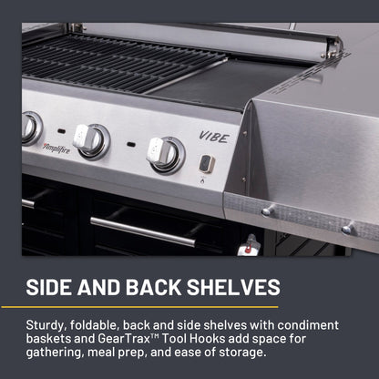 Char-Broil Vibe 535 Gas Grill - Griddle