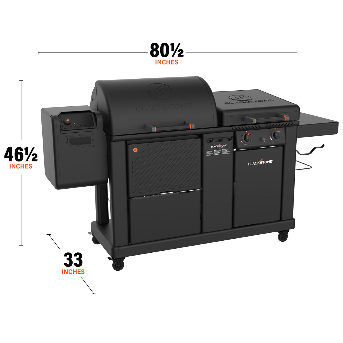 Blackstone 22" XL Griddle Pellet Grill Combo