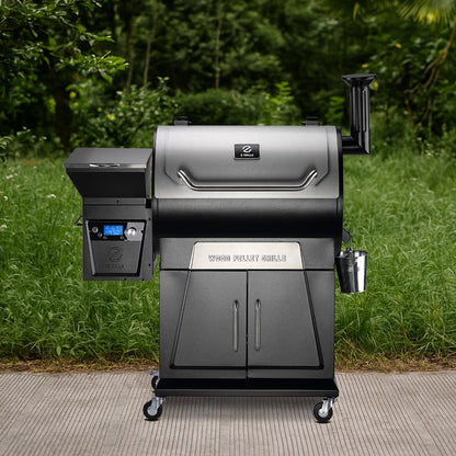Z Grills 700D4E WiFi with Cabinet Pellet Grill