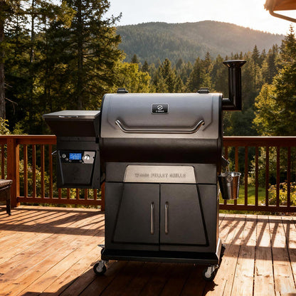 Z Grills 700D4E WiFi with Cabinet Pellet Grill