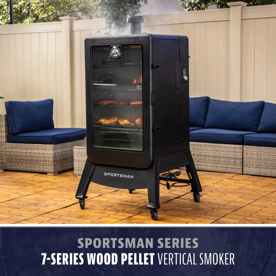 Pit Boss Sportsman 7-Series Wood Pellet Vertical Smoker