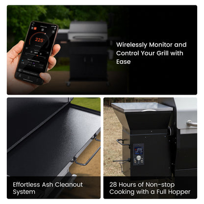 Z Grills BBQ Legend 1000D4E WiFi Pellet Grill