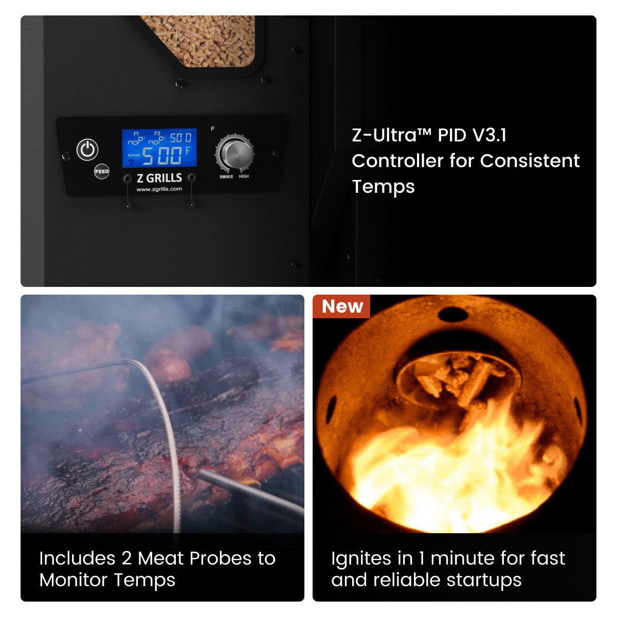 Z Grills 10502B WiFi XL Pellet Grill