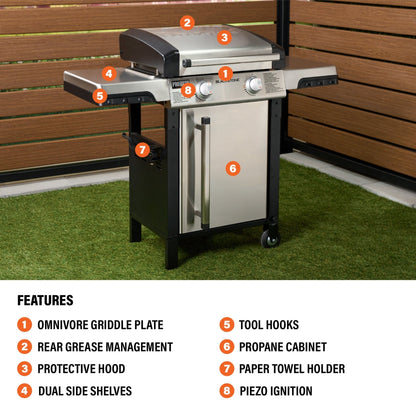 Blackstone 22” Griddle with Cabinet