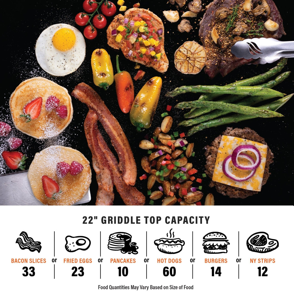 Blackstone 22" Griddle with Flexfold Legs