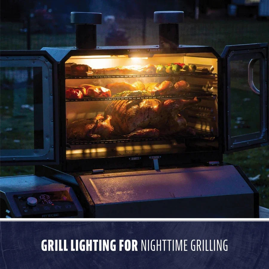 Pit Boss Lockhart Platinum Pellet/Smoker Combo Grill