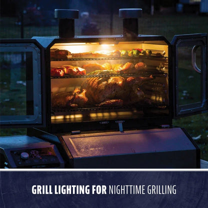 Pit Boss Lockhart Platinum Pellet/Smoker Combo Grill