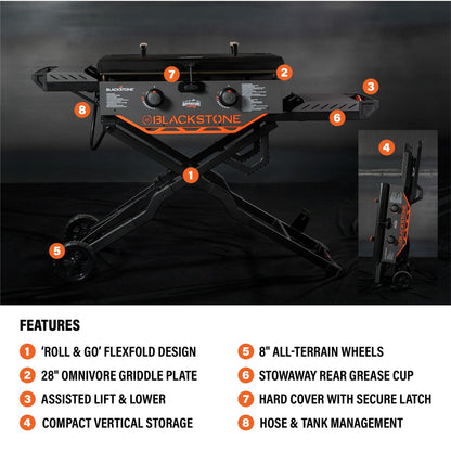 Blackstone 28" Griddle with Flexfold™ Legs