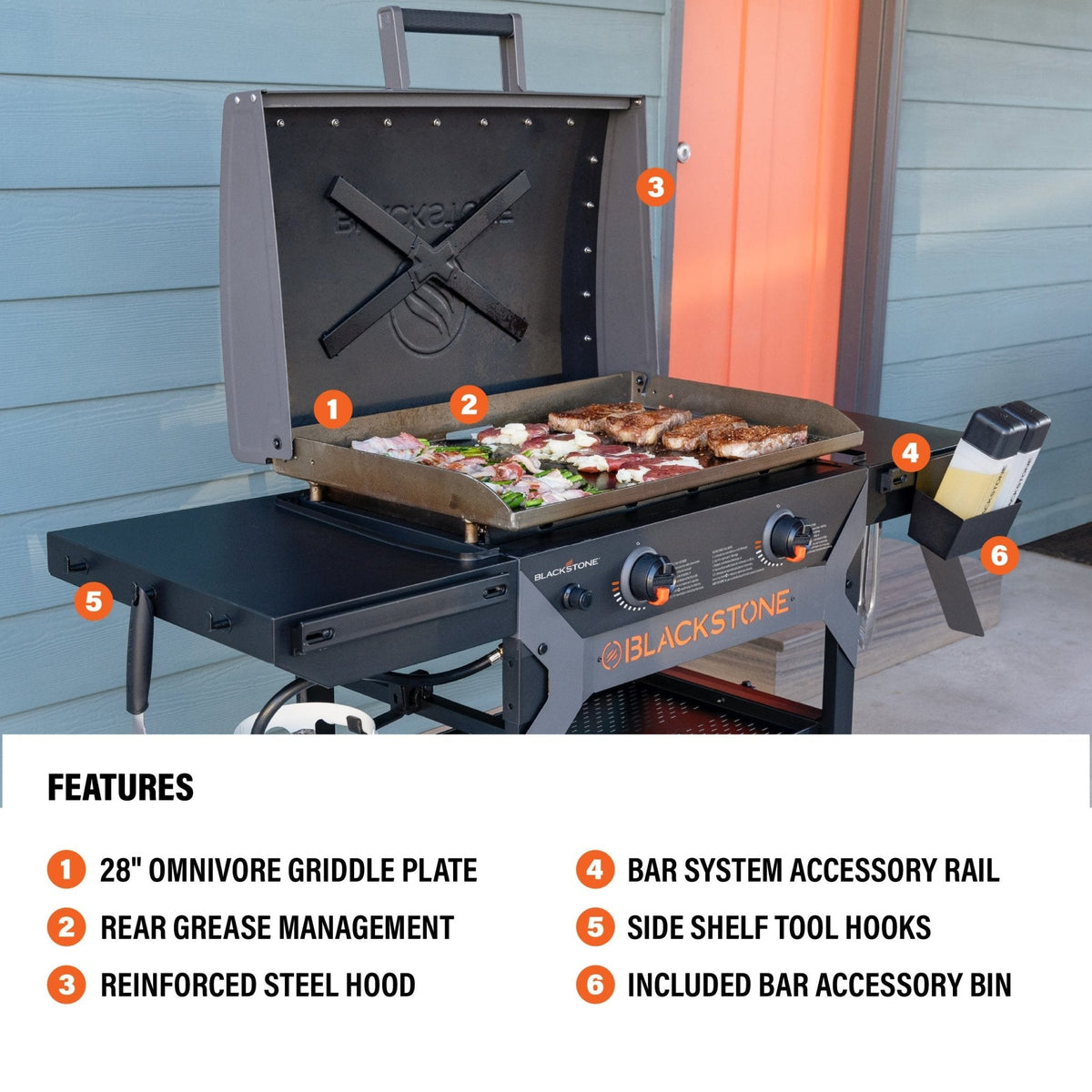 Blackstone 28" Griddle with Hood
