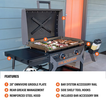 Blackstone 28" Griddle with Hood
