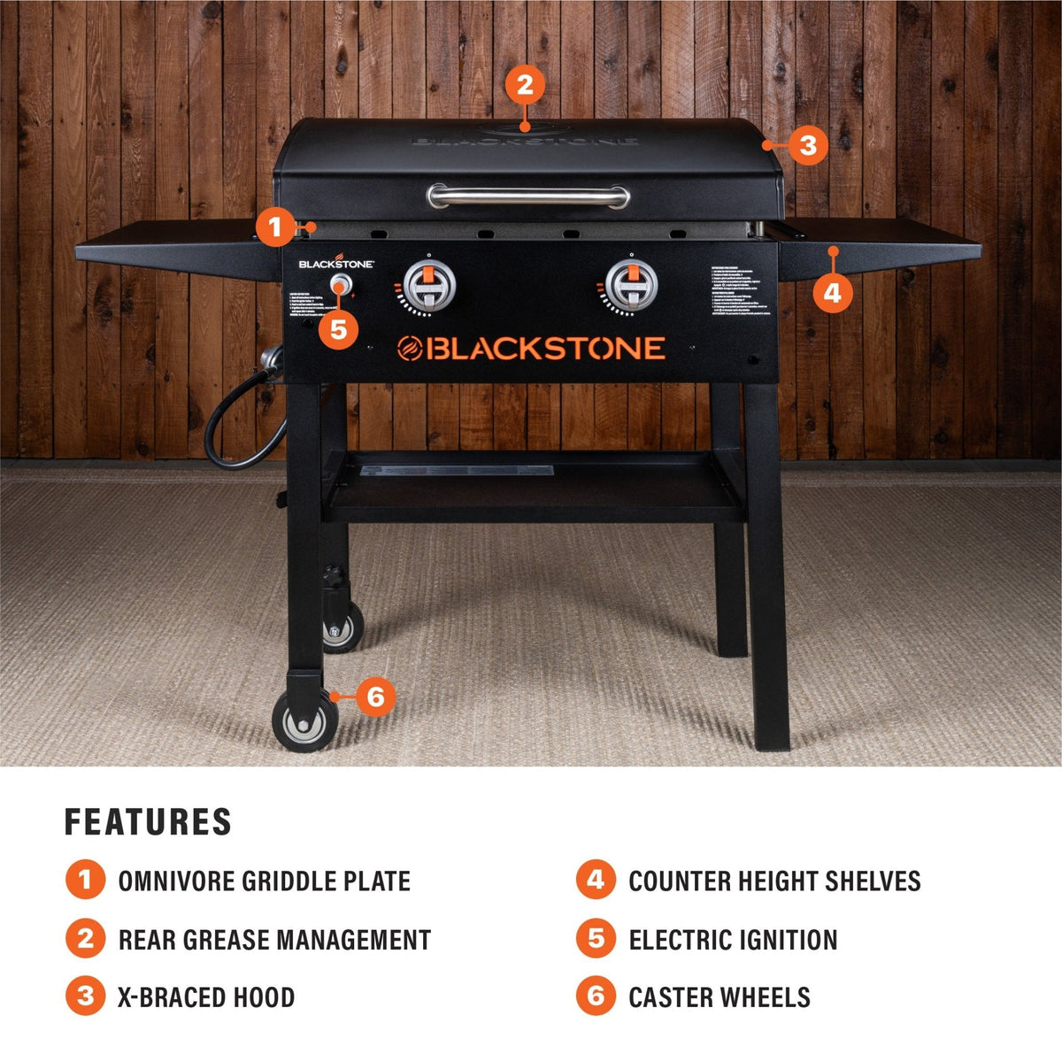 Blackstone 28” Omnivore Griddle with Hood