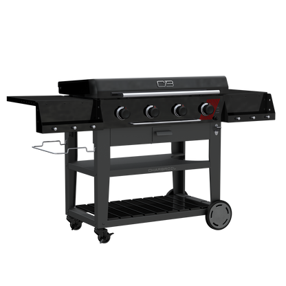 Char-Broil Performance Series 4-Burner Gas Griddle, Cart, Black