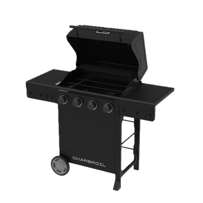 Char-Broil Performance Series 4 Burner Gas Grill Cart Black