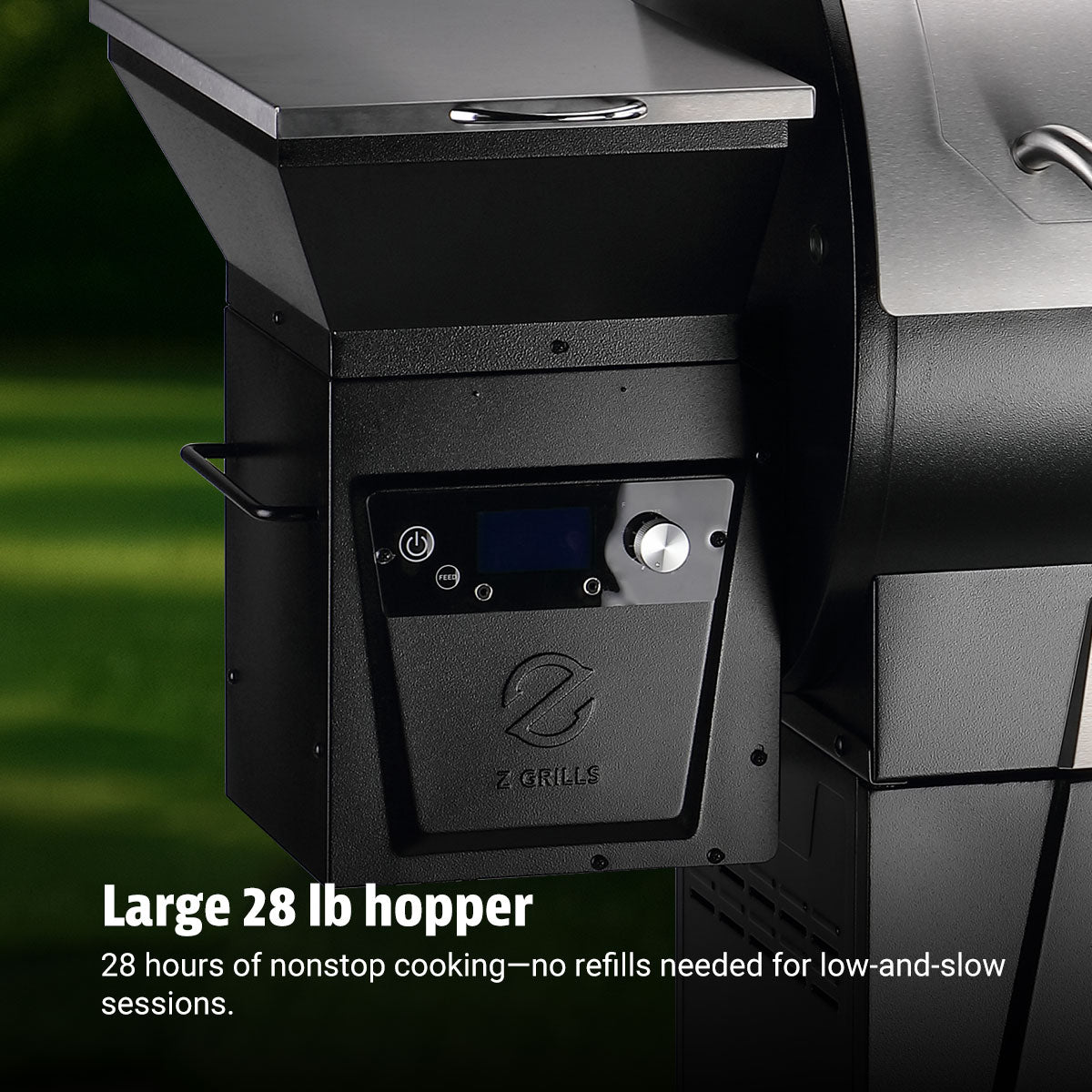 Z Grills 700D4E WiFi with Cabinet Pellet Grill