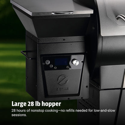 Z Grills 700D4E WiFi with Cabinet Pellet Grill