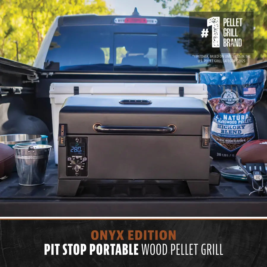 Pit Boss Portable Pit Stop Grill - Onyx Edition