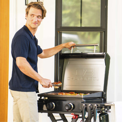 Char-Broil Performance Series 2-Burner Gas Griddle, Cart, Black