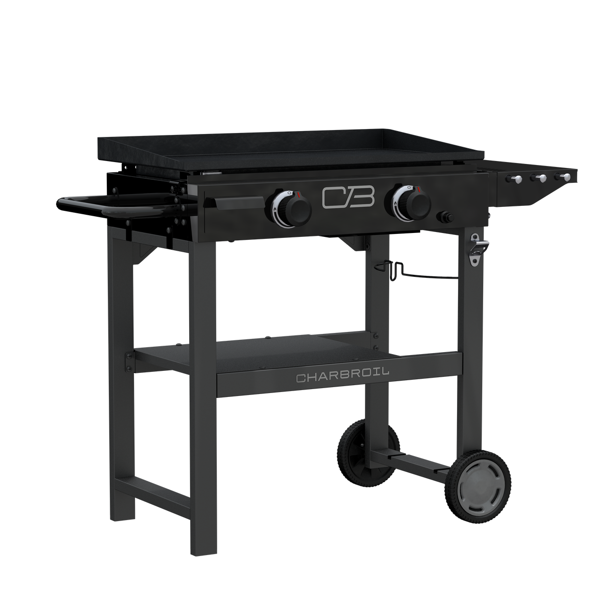 Char-Broil Performance Series 2-Burner Gas Griddle, Cart, Black