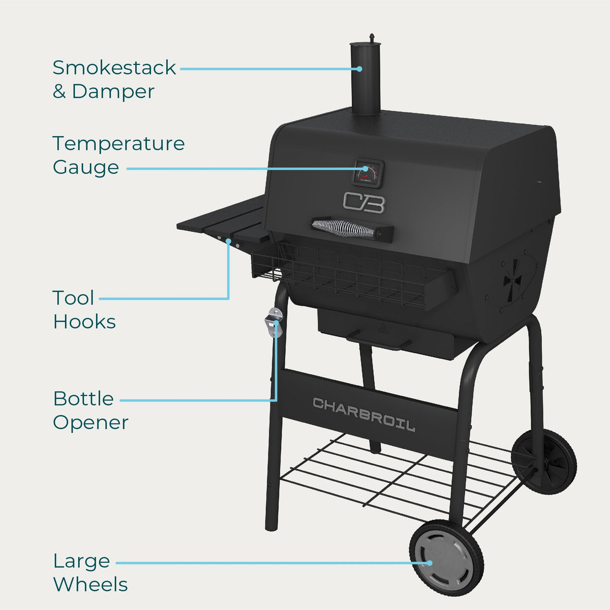 Char-Broil C-Line Charcoal Grill 665