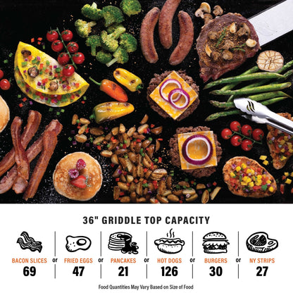 Blackstone 36" Built-In Griddle with Hood