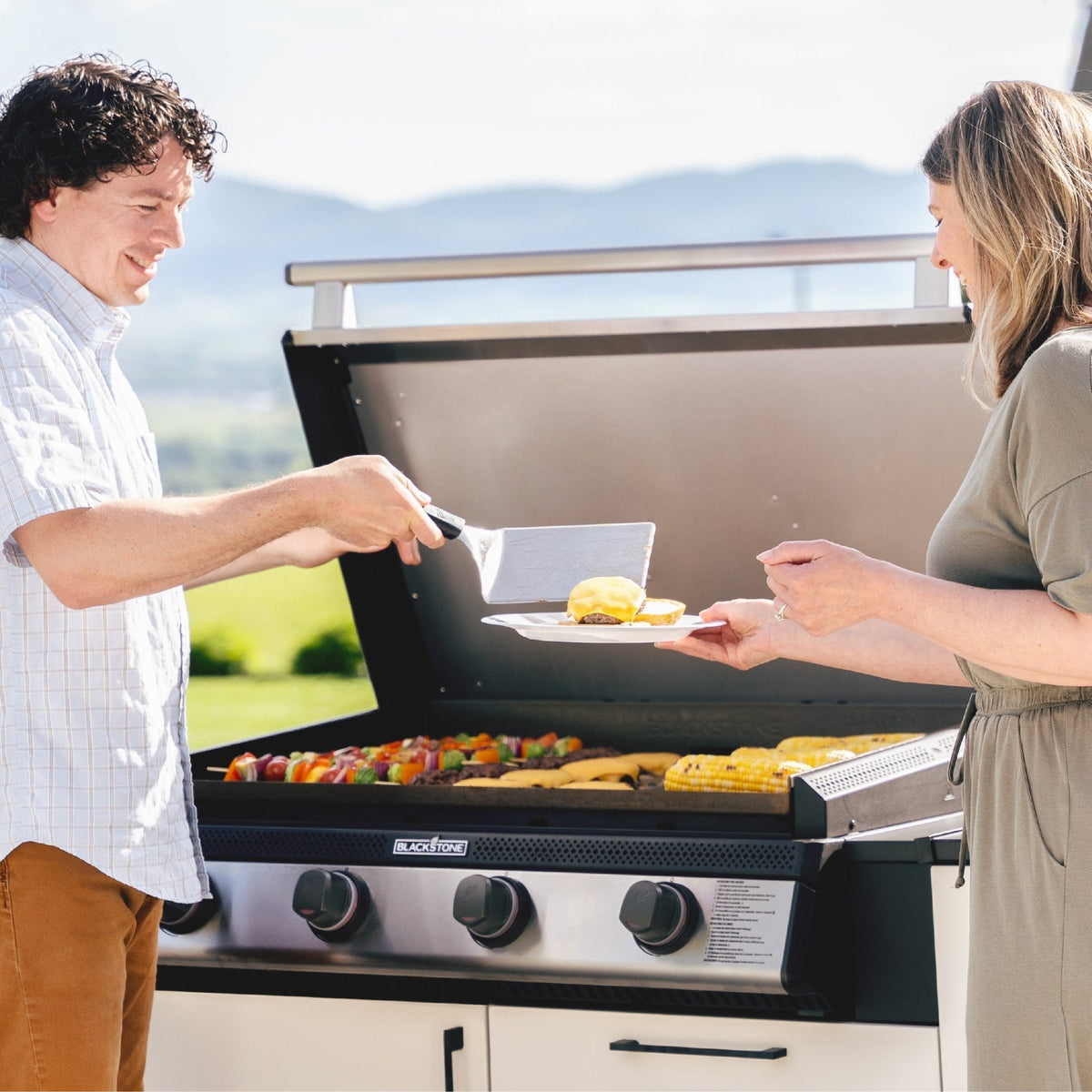 Blackstone 36" Drop-in Griddle with Hood (Natural Gas)