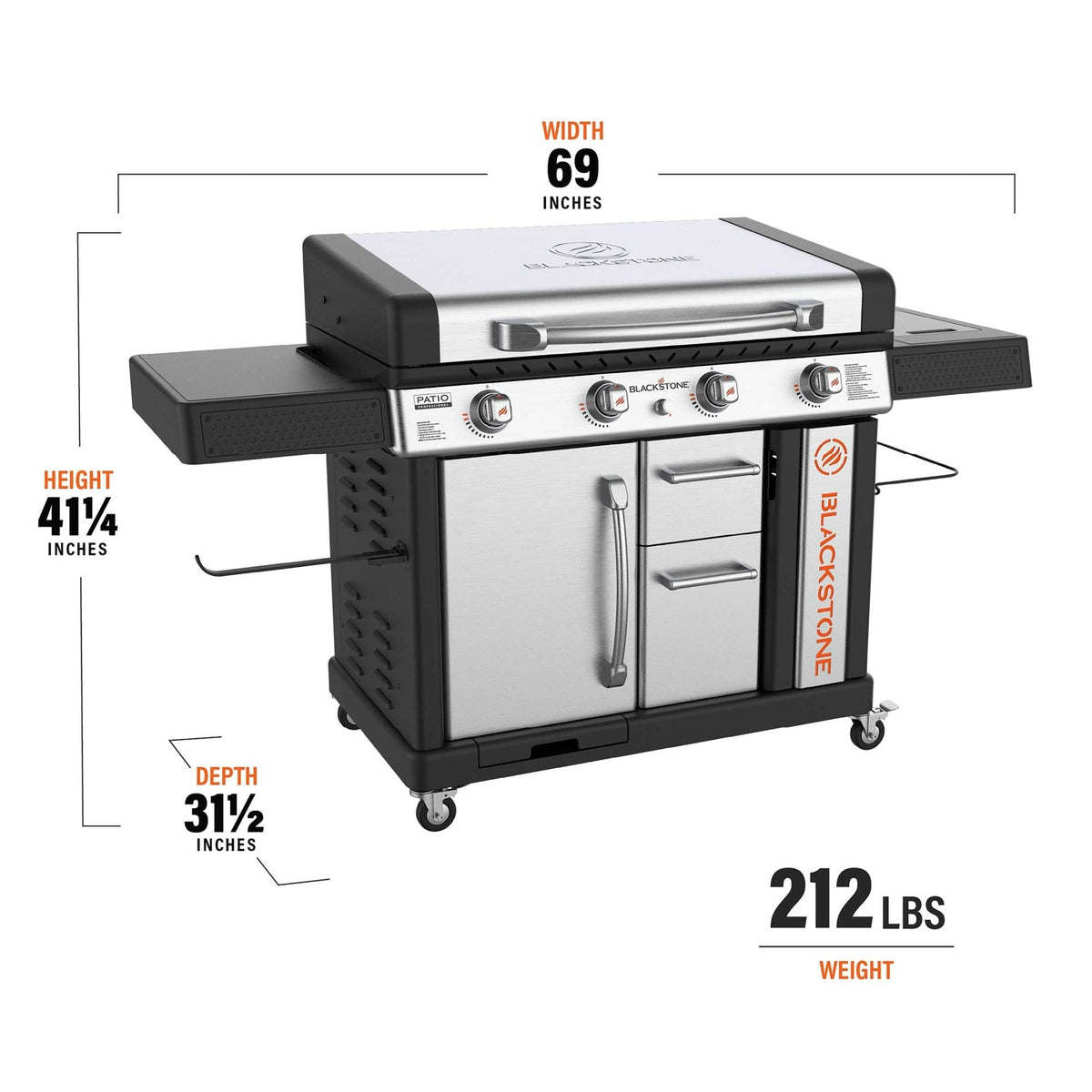Blackstone 36” Griddle with Hood