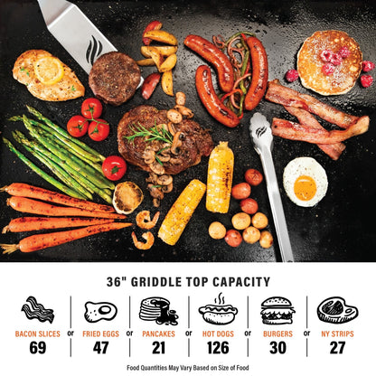 Blackstone 36” Griddle with Hood (Natural Gas)