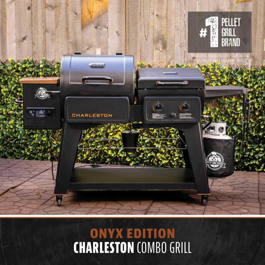 Pit Boss Charleston 1020 Combo Grill - Onyx Edition