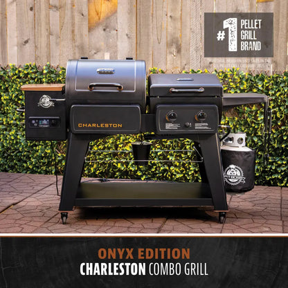 Pit Boss Charleston 1020 Combo Grill - Onyx Edition
