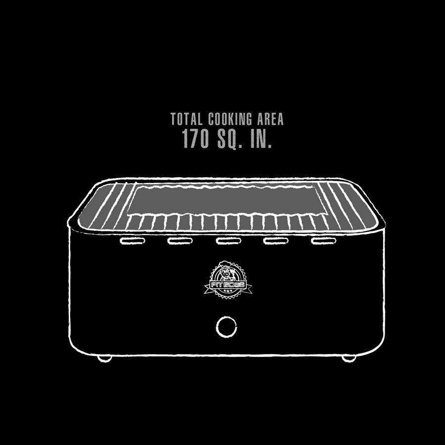 Pit Boss Pit Stop Portable Charcoal Grill - PBCSL200