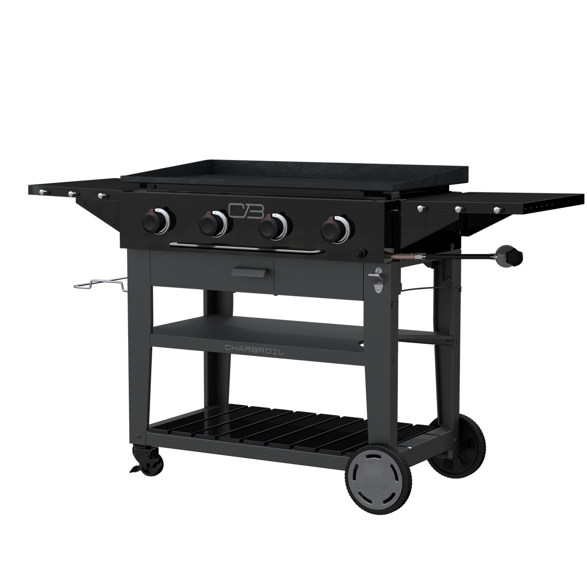 Char-Broil Performance Series 4-Burner Gas Griddle, Cart, Black