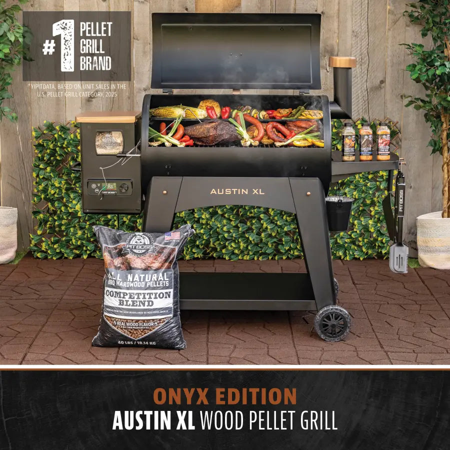 Pit Boss Austin XL 1000 Wood Pellet Grill - Onyx Edition